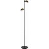 GLOBO 57850S BRISBON stojacia lampa V1540mm 2xGU10 čierna, medená matná GLOBO 57850S BRISBON stojacia lampa V1540mm 2xGU10 čierna, medená matná