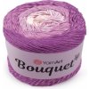 Bavlnená pletacia priadza Bouquet 250 g - 1 ks 5 (715) fialová sv. ružová svetlá Bavlnená pletacia priadza Bouquet 250 g - 1 ks 5 (715) fialová sv. ružová svetlá