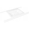 Kaldewei Cono umývadlo 60x50 cm obdĺžnik vstavané umývadlo biela 901606013001 Kaldewei Cono umývadlo 60x50 cm obdĺžnik vstavané umývadlo biela 901606013001
