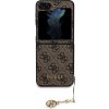 Zadný kryt Guess 4G Charms pre Samsung Galaxy Z Flip 5 Brown Zadný kryt Guess 4G Charms pre Samsung Galaxy Z Flip 5 Brown