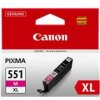 kazeta CANON CLI-551M XL magenta MG 5450/6350, iP 7250, MX 925 (500 str.) kazeta CANON CLI-551M XL magenta MG 5450/6350, iP 7250, MX 925 (500 str.)
