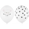 PartyDeco Balóniky latexové Mačička mix 30 cm, 50 ks PartyDeco Balóniky latexové Mačička mix 30 cm, 50 ks