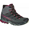 LA SPORTIVA Ultra Raptor II Mid Leather WideWomanGTX, Charcoal/Cerise - 37 LA SPORTIVA Ultra Raptor II Mid Leather WideWomanGTX, Charcoal/Cerise - 37
