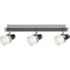 Rabalux 5023 Harold kúpeľňové nástenné LED svietidlo 430mm 15W/1200lm 4000K IP44 chróm/čierna/opálové sklo Rabalux 5023 Harold kúpeľňové nástenné LED svietidlo 430mm 15W/1200lm 4000K IP44 chróm/čierna/opálové sklo