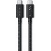 Satechi ST-YTB100K Thunderbolt 4 Pro Braided, 1m, černý