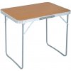 Ak furniture Kempingový stolík ARES 70x50 cm hnedý Ak furniture Kempingový stolík ARES 70x50 cm hnedý