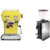 Ascaso Dream PID, Sun Yellow + Stone Espresso Pebble, chrome Ascaso Dream PID, Sun Yellow + Stone Espresso Pebble, chrome