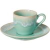 Casafina by Costa Nova Šálka ??na kávu s tanierikom, 0,1L, TAORMINA, modrá (aqua)|Casafina Casafina by Costa Nova Šálka ??na kávu s tanierikom, 0,1L, TAORMINA, modrá (aqua)|Casafina