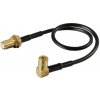 Anténny adaptér SMB 90 ° samica> Sma samica - 19 cm Anténny adaptér SMB 90 ° samica> Sma samica - 19 cm