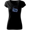 60 na krku - Pure dámske tričko - 2XL ( Čierna )