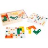 Puzzle Small Foot drevené geometrické Puzzle Small Foot drevené geometrické