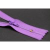 Nedeliteľný jemný plastový špirálový zips (veľkosť číslo 3) rôzne farby - dĺžka 12 cm - 60 cm 18 cm Fialová Tahiti Nedeliteľný jemný plastový špirálový zips (veľkosť číslo 3) rôzne farby - dĺžka 12 cm - 60 cm 18 cm Fialová Tahiti