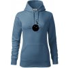 Koule vs kolka - Mikina dámská Cape s kapucí - XS ( Denim ) Koule vs kolka - Mikina dámská Cape s kapucí - XS ( Denim )