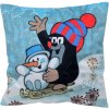 MUB Vankúš Krtko 25x25 cm, zima MUB Vankúš Krtko 25x25 cm, zima