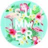 Držiak na mobil TopQ PopSocket Summer Flamingo 39132 Držiak na mobil TopQ PopSocket Summer Flamingo 39132
