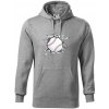 Baseball lopta v triku - Mikina pánska Cape s kapucňou - 2XL ( Tmavosivý melír ) Baseball lopta v triku - Mikina pánska Cape s kapucňou - 2XL ( Tmavosivý melír )