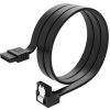 Akasa Proslim SATA kabel 90° - 50 cm AK-CBSA09-05BK
