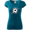 Futbalová lopta v triku - Dámske tričko Pure - XL ( Petrolejová ) Futbalová lopta v triku - Dámske tričko Pure - XL ( Petrolejová )
