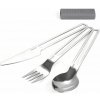 Turistický príbor Primus Leisure Cutlery - concrete grey Turistický príbor Primus Leisure Cutlery - concrete grey