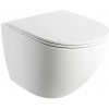 OMNIRES | OMNIRES OTTAWAMWBM - Závesné WC s SoftClose sedátkom OTTAWA keramika/matná biela | ON0034 OMNIRES | OMNIRES OTTAWAMWBM - Závesné WC s SoftClose sedátkom OTTAWA keramika/matná biela | ON0034