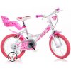 Dino 164RN biele 16 detské kolo + reflexná sada Dino 164RN biele 16 detské kolo + reflexná sada