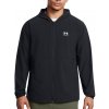 Bunda s kapucňou Under Armour UA Vibe Woven Windbreaker-BLK 1386555-001 Veľkosť L Bunda s kapucňou Under Armour UA Vibe Woven Windbreaker-BLK 1386555-001 Veľkosť L