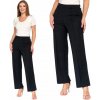 Moraj ELEGANTNÉ dámske nohavice S ROVNÝMI NOHAVICAMI KLASICKÉ čierne Moraj ELEGANTNÉ dámske nohavice S ROVNÝMI NOHAVICAMI KLASICKÉ čierne