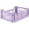 Úložný box Aykasa Midi 40 x 30 x 14 cm fialová Úložný box Aykasa Midi 40 x 30 x 14 cm fialová