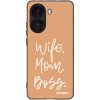 Picasee silikonový černý obal pro Xiaomi Poco X7 Pro 5G - Boss Mama Picasee silikonový černý obal pro Xiaomi Poco X7 Pro 5G - Boss Mama