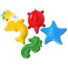 Teddies Formičky Bábovky na písek plast mořská zvířátka 4 ks v síťce 10x11x10cm 12m+ Teddies Formičky Bábovky na písek plast mořská zvířátka 4 ks v síťce 10x11x10cm 12m+