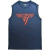 Van Halen Classic Red Logo Modrá Van Halen Classic Red Logo Modrá