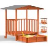 Spielwerk 109564 Pieskovisko s verandou Merle smrekový masív 130x130x143cm Spielwerk 109564 Pieskovisko s verandou Merle smrekový masív 130x130x143cm