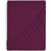Matějovský Plachta Napínacie prestieradlo na posteľ - Purple Terry 100/220/25 100x220x25 fialová Matějovský Plachta Napínacie prestieradlo na posteľ - Purple Terry 100/220/25 100x220x25 fialová