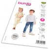 Strih Burda 9259 - Detská mikina a tepláky Strih Burda 9259 - Detská mikina a tepláky
