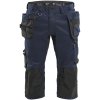 Blåkläder AB 1754 Řemeslnické kalhoty pod kolena se strečem Farba: Tmavá námornická modr, Veľkosť: C58 Blåkläder AB 1754 Řemeslnické kalhoty pod kolena se strečem Farba: Tmavá námornická modr, Veľkosť: C58