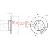 Brzdový kotúč METZGER 6110372 Brzdový kotúč METZGER 6110372