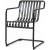 HAY Stolička Palissade Cantilever Dining Armchair, anthracite HAY Stolička Palissade Cantilever Dining Armchair, anthracite