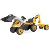 Smoby Šliapací traktor Builder Max s bagrom a vozíkom Smoby Šliapací traktor Builder Max s bagrom a vozíkom