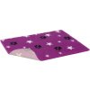 Vetbed protišmyk / Drybed purpurová packa a hviezda 75 x 50 cm, vlas 30 mm Vetbed protišmyk / Drybed purpurová packa a hviezda 75 x 50 cm, vlas 30 mm