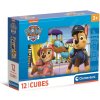 CLEMENTONI Obrázkové kostky Tlapková patrola, 12 kostek CLEMENTONI Obrázkové kostky Tlapková patrola, 12 kostek