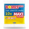 Čistiaca utierka, univerzálna, 10 ks, BONUS Professional Maxi, žltá Čistiaca utierka, univerzálna, 10 ks, BONUS Professional Maxi, žltá