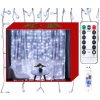 Foxter 2276 Vianočný svetelný záves USB LED IP65 diaľkové ovládanie studená biela 3 x 3 m Foxter 2276 Vianočný svetelný záves USB LED IP65 diaľkové ovládanie studená biela 3 x 3 m