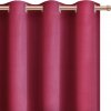 XZHome (dodávateľ) Zatemňovací velúrový záves – tmavoružový, jednofarebný, 1 ks Veľkosť: 145x250 na krúžky XZHome (dodávateľ) Zatemňovací velúrový záves – tmavoružový, jednofarebný, 1 ks Veľkosť: 145x250 na krúžky