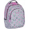 Školský ruksak s viacerými priehradkami AstraBag, odtiene sivej a striebornej Školský ruksak s viacerými priehradkami AstraBag, odtiene sivej a striebornej