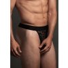 Allure Lace LXL - pánske tangá z elastickej čipky, čierne Allure Lace LXL - pánske tangá z elastickej čipky, čierne
