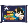 FELIX DUO kapsičky - jahňacie a kuracie / bravčové a divina v želé 4x85g FELIX DUO kapsičky - jahňacie a kuracie / bravčové a divina v želé 4x85g