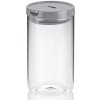 Dóza ARIK sklenená šedá 1,2 l KL-12109 Dóza ARIK sklenená šedá 1,2 l KL-12109