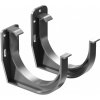 Gutta Aqua žlabový hák čelní pro PVC žlaby 125 mm antracit Gutta Aqua žlabový hák čelní pro PVC žlaby 125 mm antracit