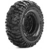Louise RC CR-MALLET 1.0 Kompletní 1/18 a 1/24 crawler kola s černými disky pro 7 mm hex 2 ks