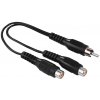 HAMA 205183 redukcia cinch vidlice – 2 cinch zásuvky (subwoofer adaptér) HAMA 205183 redukcia cinch vidlice – 2 cinch zásuvky (subwoofer adaptér)